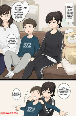 Porn comics Step sister Teaches Her Cheeky Little Step brother a Lesson. Wakamatsu