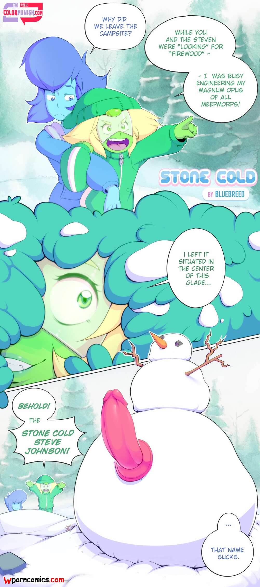 Porn comics Stone Cold. BlueBreed