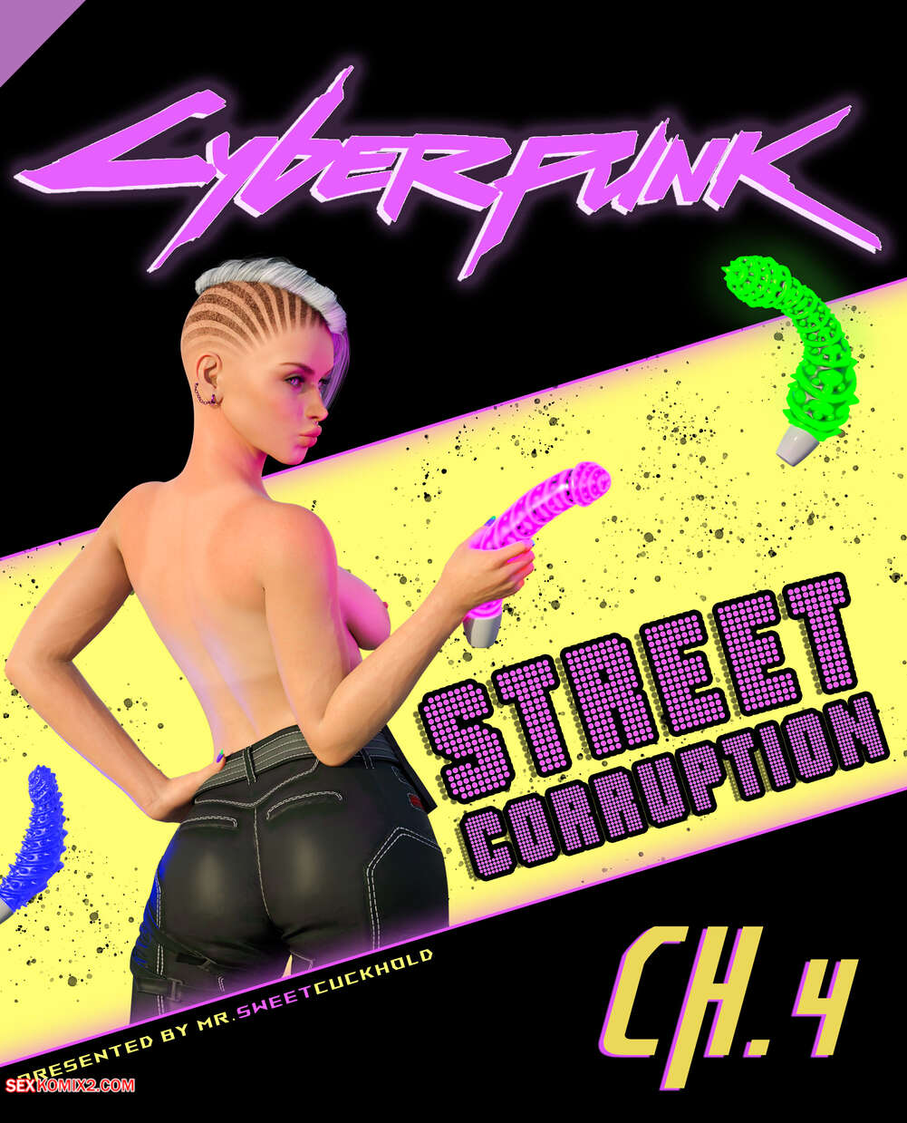 Porn comics Street Corruption. Chapter 4. Cyberpunk 2077. Mr.SweetCuckhold