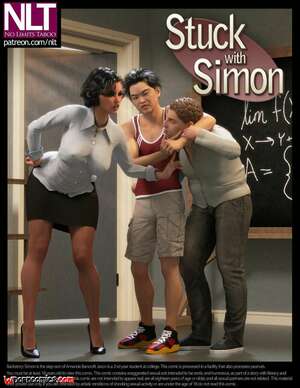 Porn comics Stuck With Simon. Chapter 1. NLT Media.