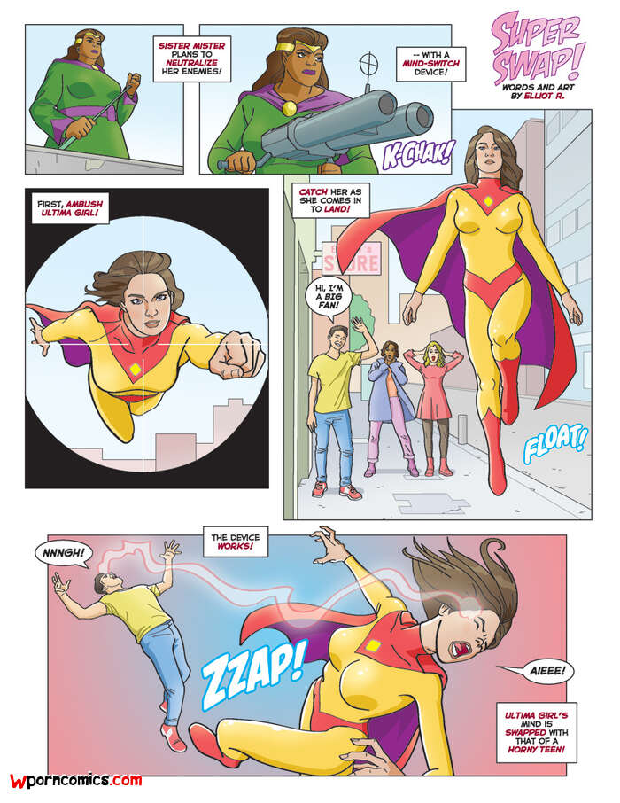 Porn comics Super Swap. Elliot Reid