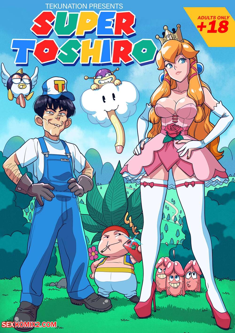 Porn comics Super Toshiro Bro. Tekuho