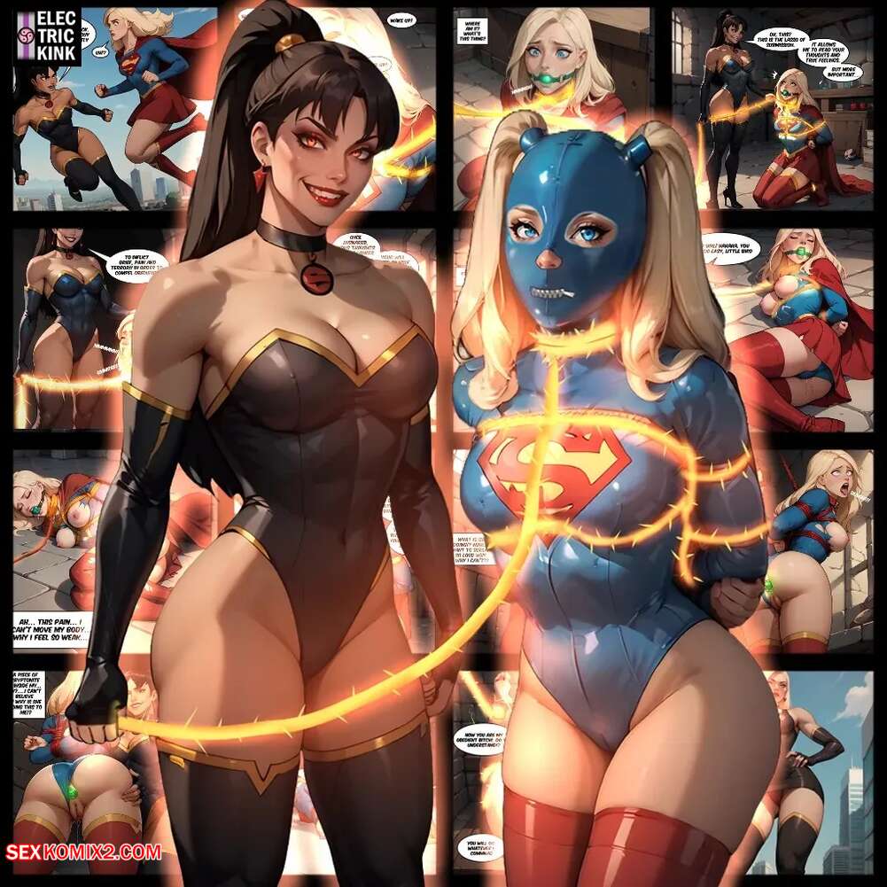 Porn comics Supergirl. Imprisoned By The Lasso Of Submission