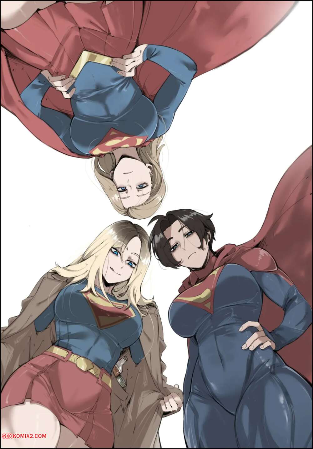Porn comics Supergirls. Masoq095