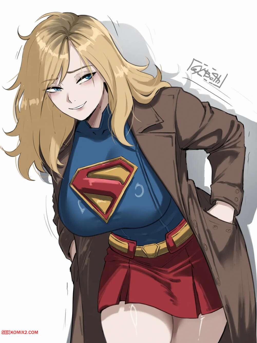 Porn comics Supergirls. Superman. GyBeth