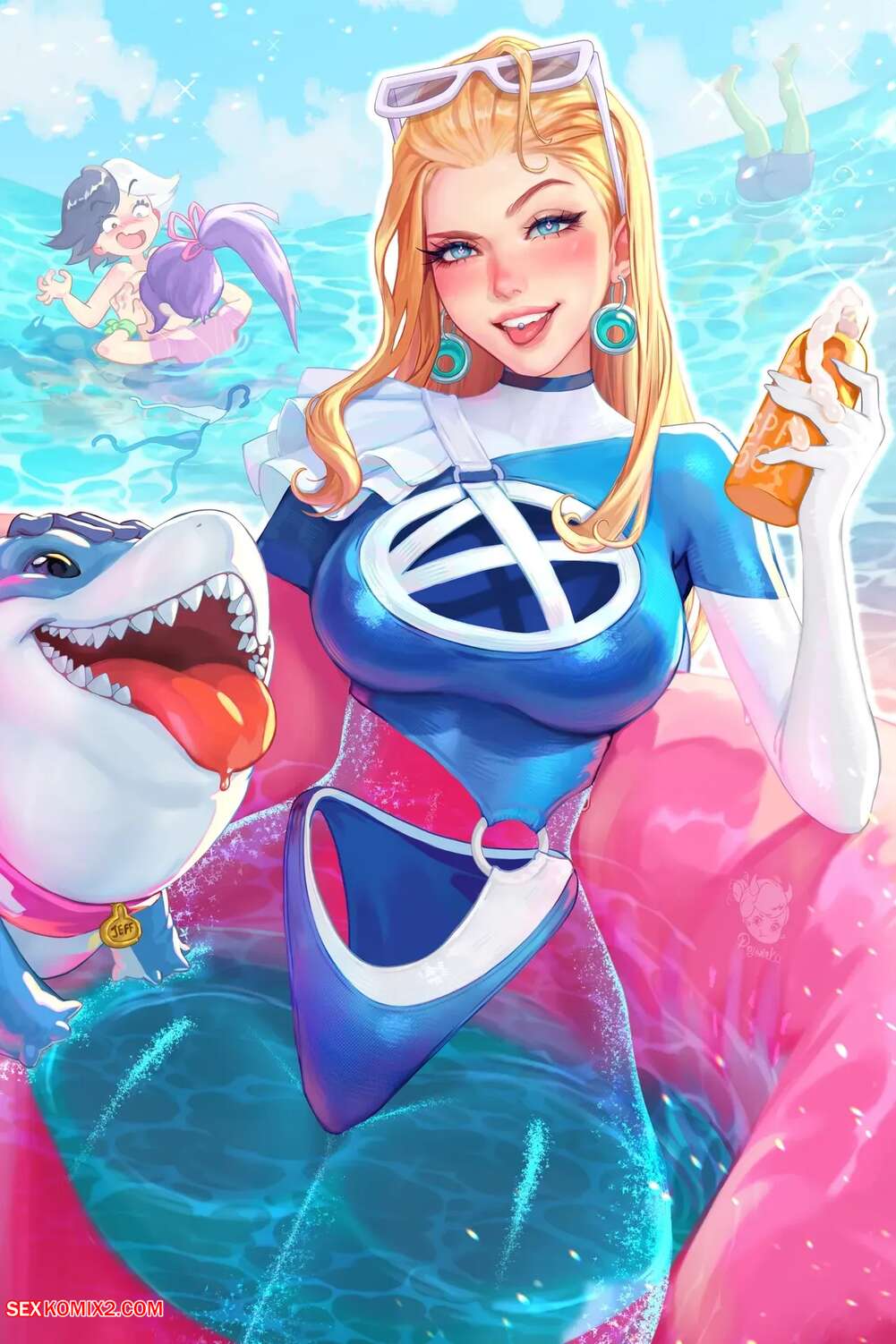 Porn comics Susan storm. Invisible woman. Prywinko