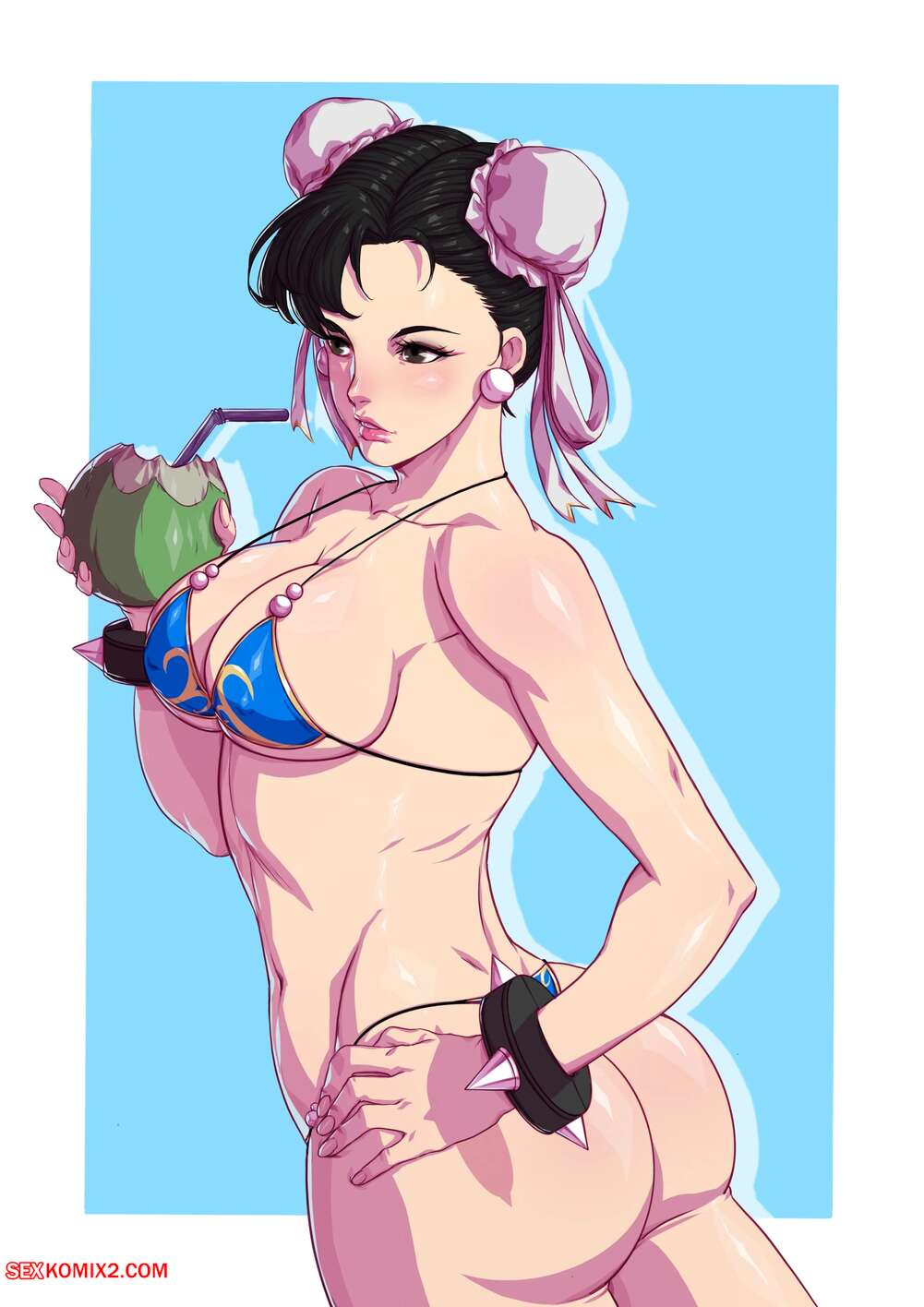 Porn comics Swap by the Beach. Street Fighter. TSFSingularity.