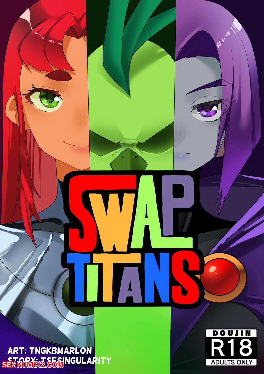 Porn comics Swap Titans. Tsfsingularity