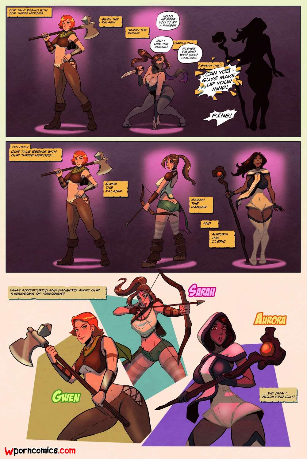 Porn comics Sweet Life. Chapter 1. Dungeons and Dragons. TheDirtyMonkey.