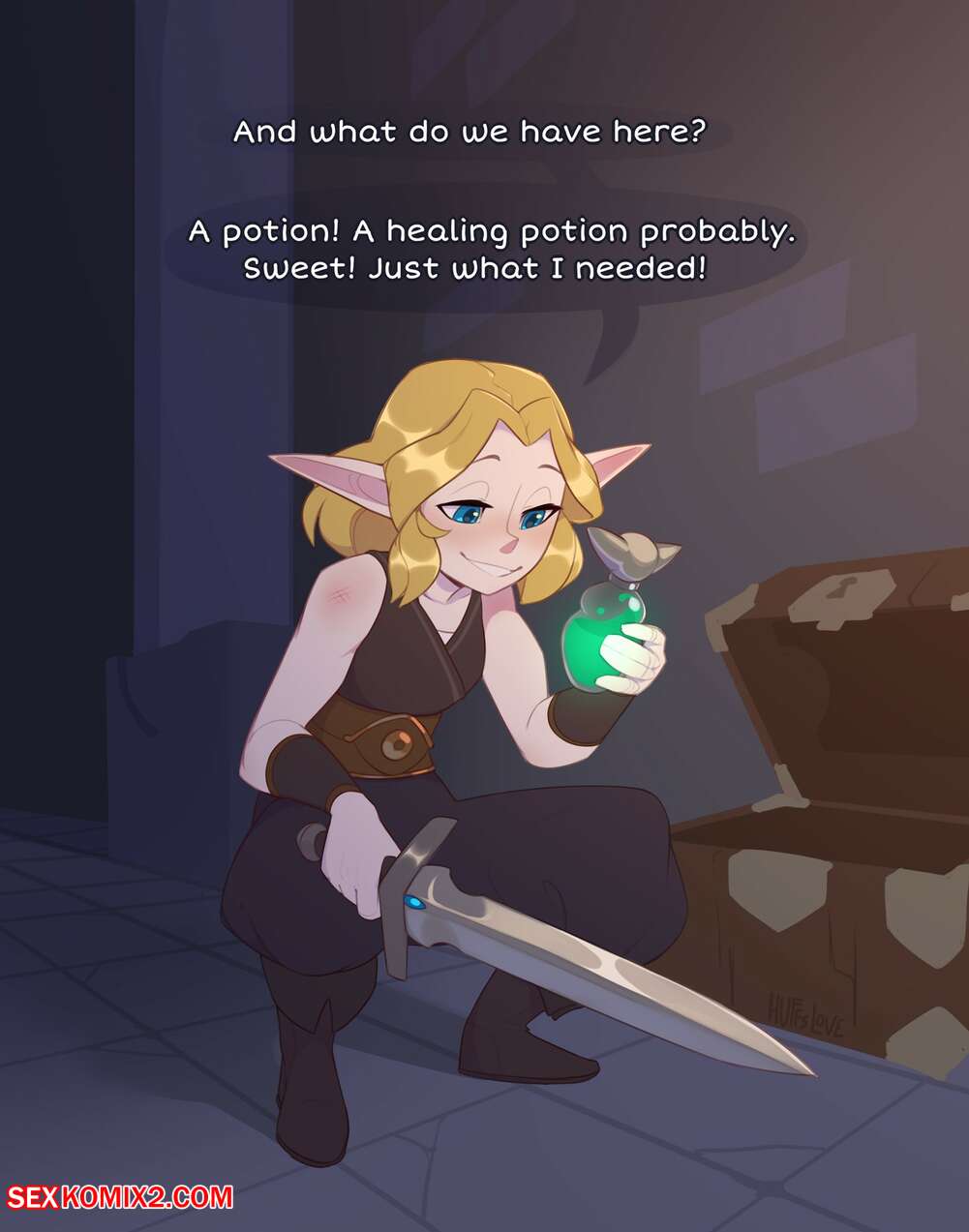 Porn comics Syllia. HuffsLove