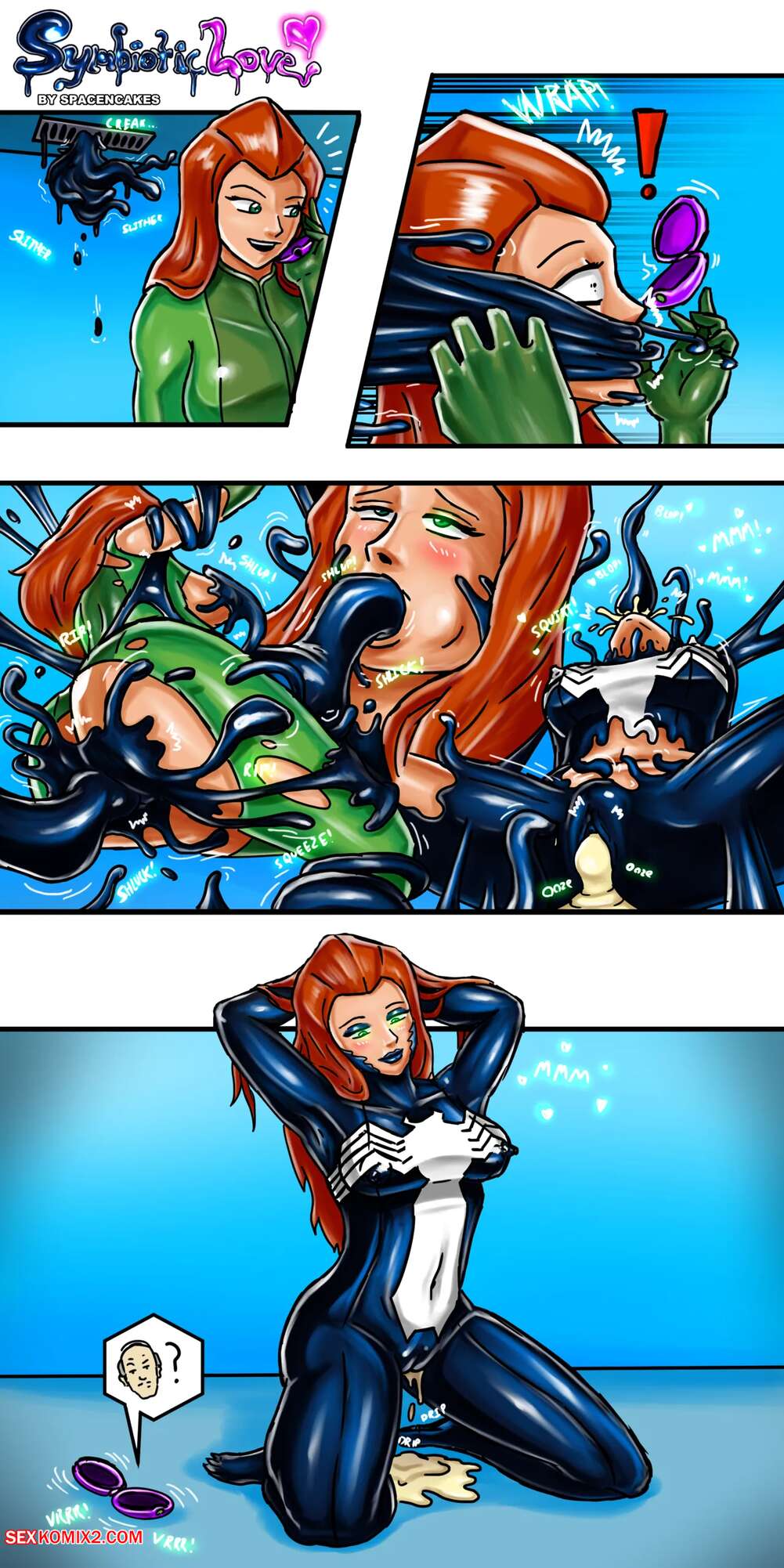 Porn comics Symbiotic Love. Sam and Clover. SpaceNCakes.