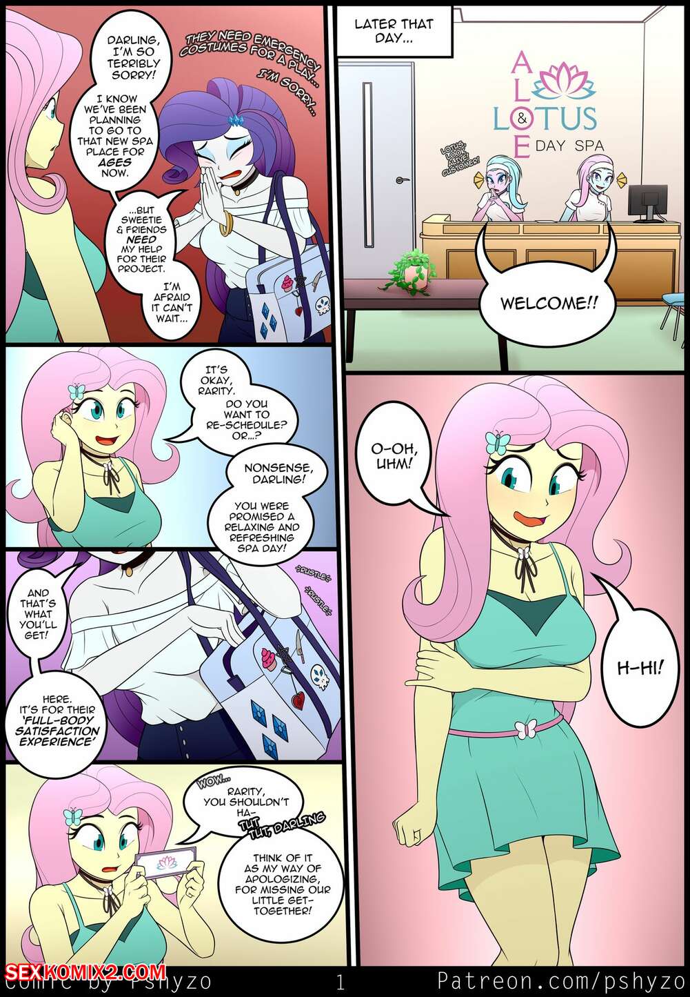 Porn comics Tactile Response. Pshyzo.