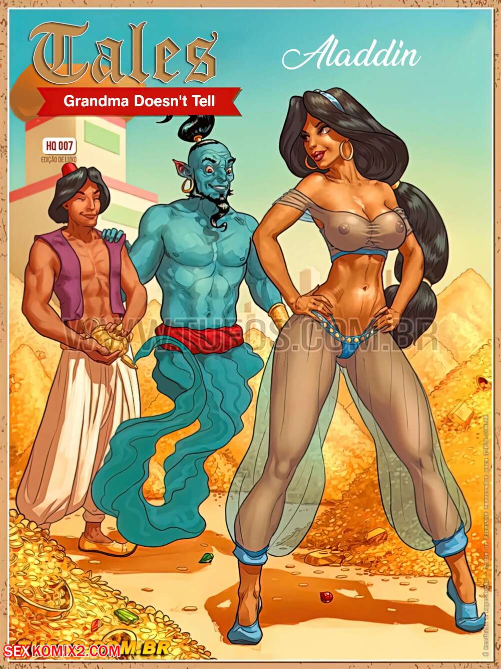 Porn comics Tales Grandma Doesnt Tell. Aladdin. Chapter 7. WC TF.