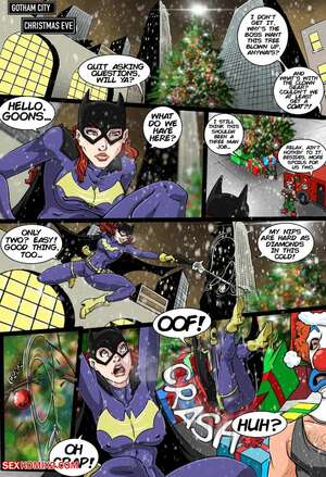 Porn comics Tales of Injustice. Batgirls Christmas