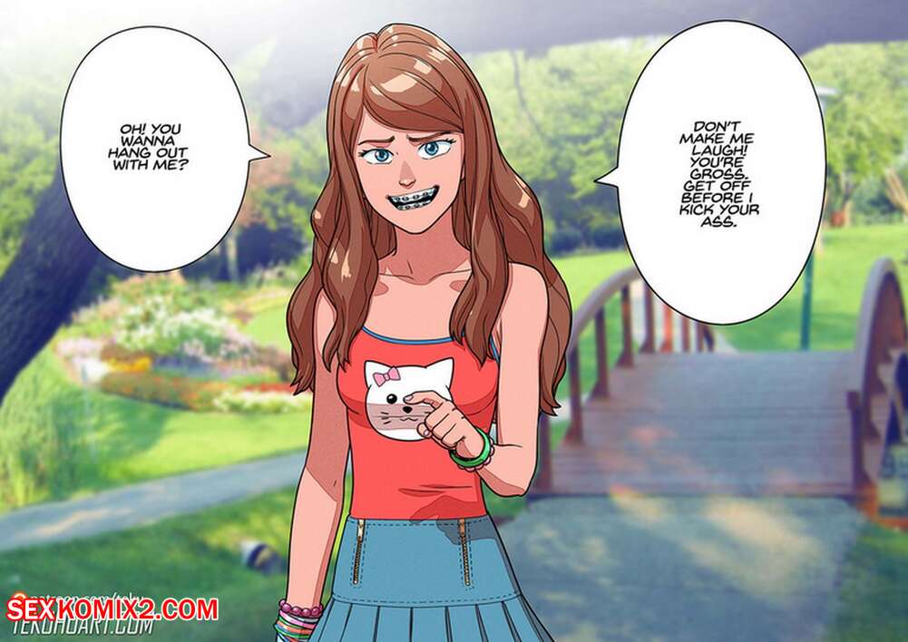 Porn comics Tammy in the park. Tekuho.