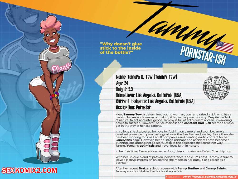Porn comics Tammy Tew. Cherry Mouse Street
