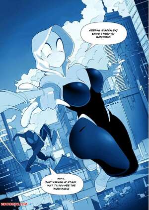 Porn comics Tangled Passions. Spider Man. Bojerry