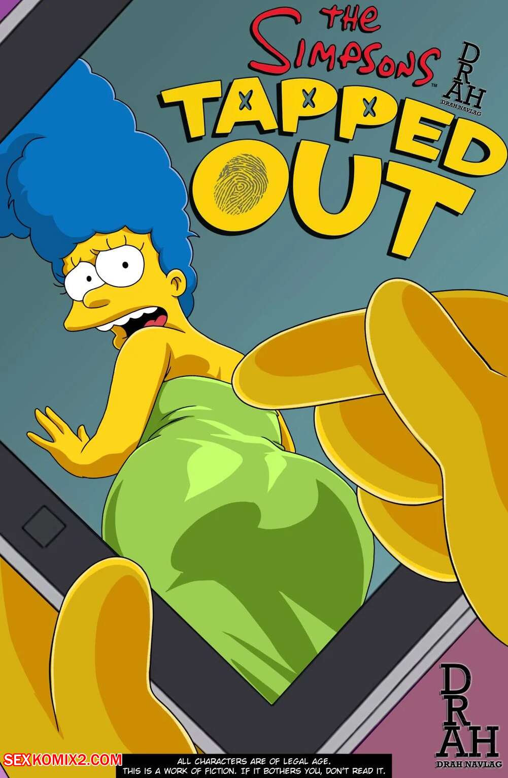 Porn comics Tapped Out. Chapter 1. The Simpsons. Drah Navlag.