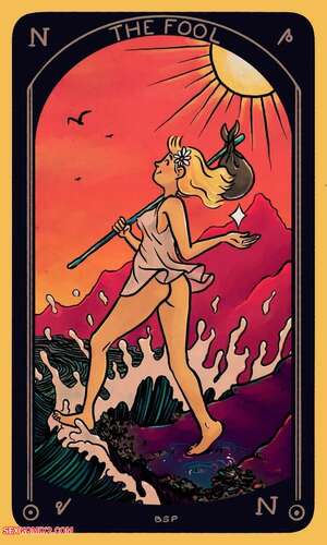 Porn comics Tarot cards. BeeSpaceProgram.