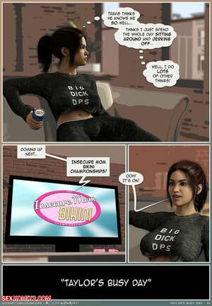Porn comics Taylors Busy Day. Loganlove