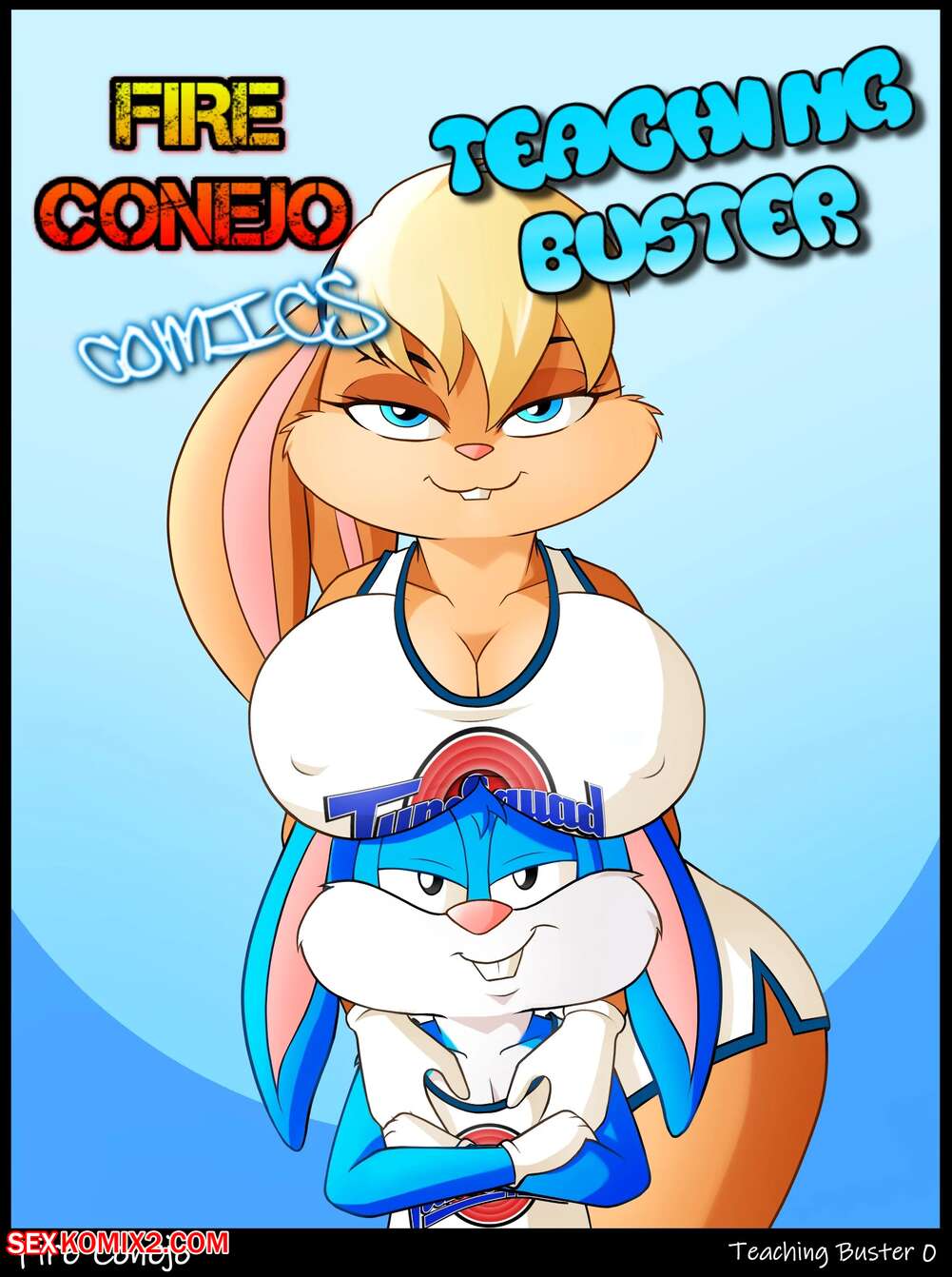 Porn comics Teaching Buster. Fire Conejo