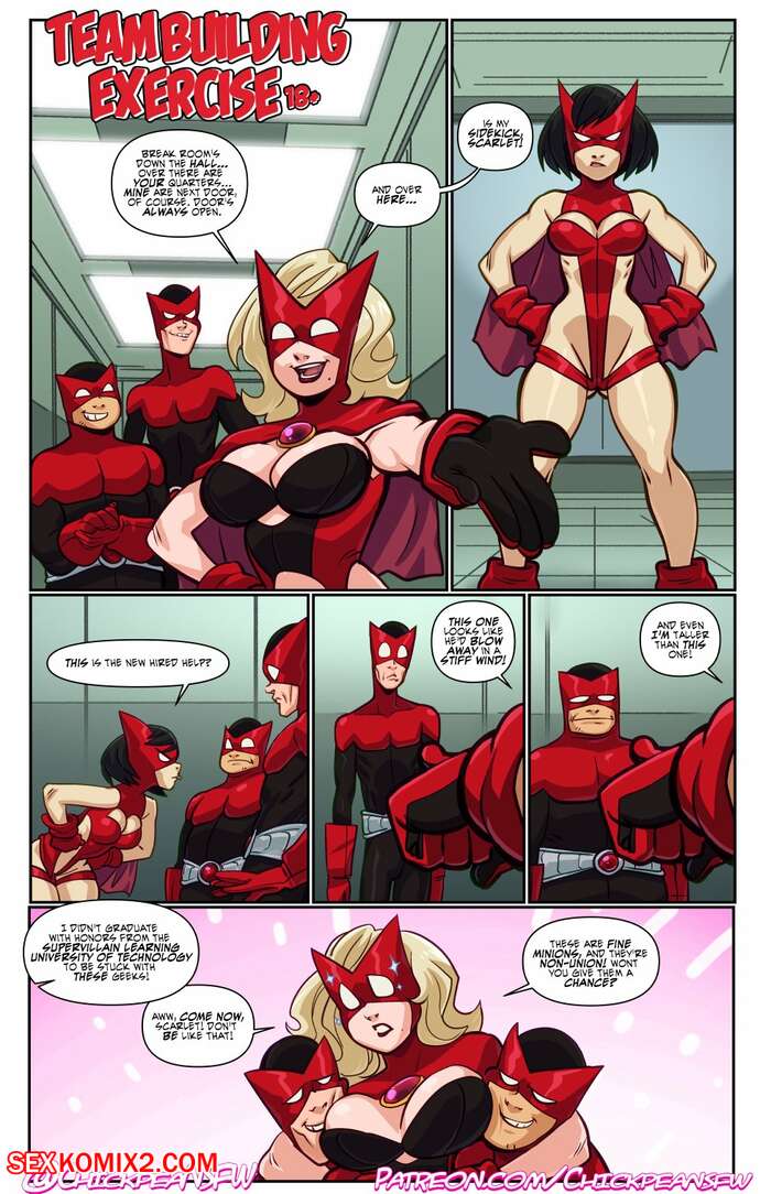 Porn comics Team Building Exercise. Chickpea