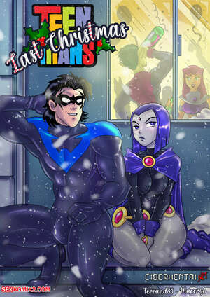 Porn comics Teen Titans. Last Christmas. Macergo.