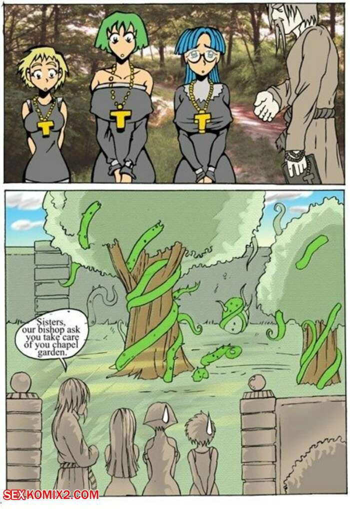 Porn comics Tentacles Screwing Nuns. Chapter 1. Akabur.