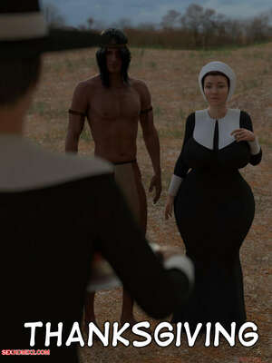 Porn comics Thanksgiving. Exclusive with text. The Foxxx