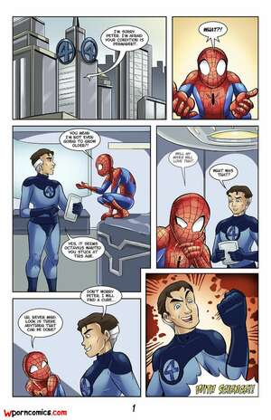 Porn comics The Adventures Of Young Spidey. Chapter 1. Various. Glassfish.