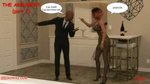 Porn comics The Argument. VGer