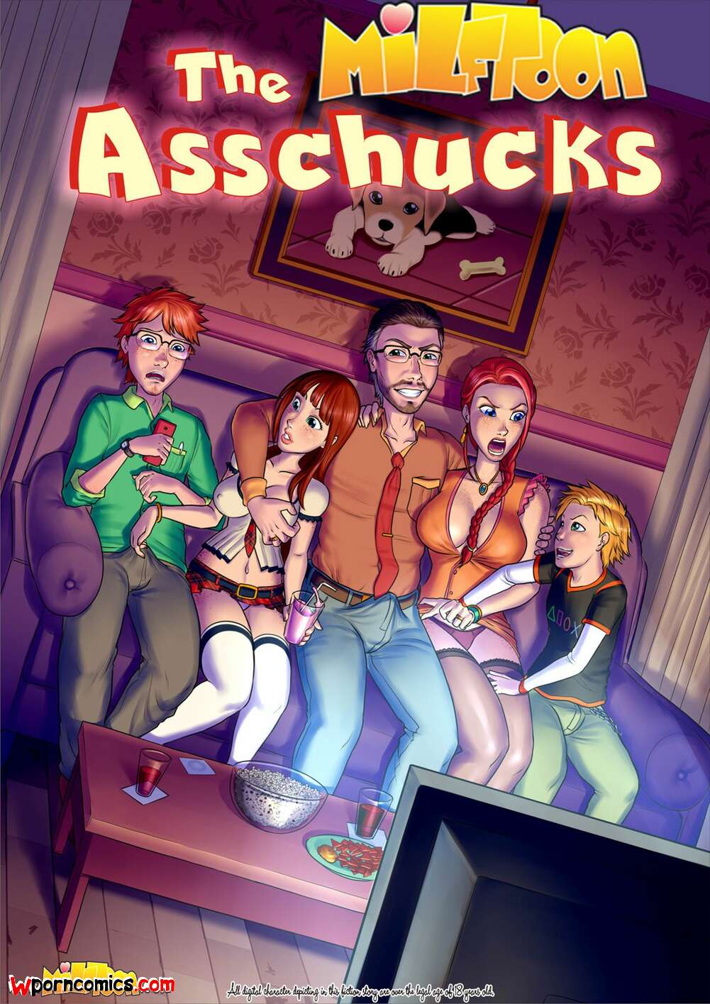 Porn comics The Asschucks. Chapter 1. MILFToon.