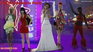 Porn comics The Bachelorette Party. VGer