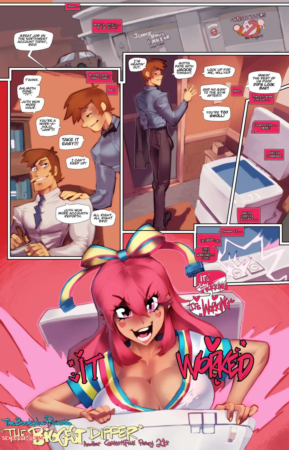 Porn comics The Biggest Dipper. Gravity Falls. Fred Perry