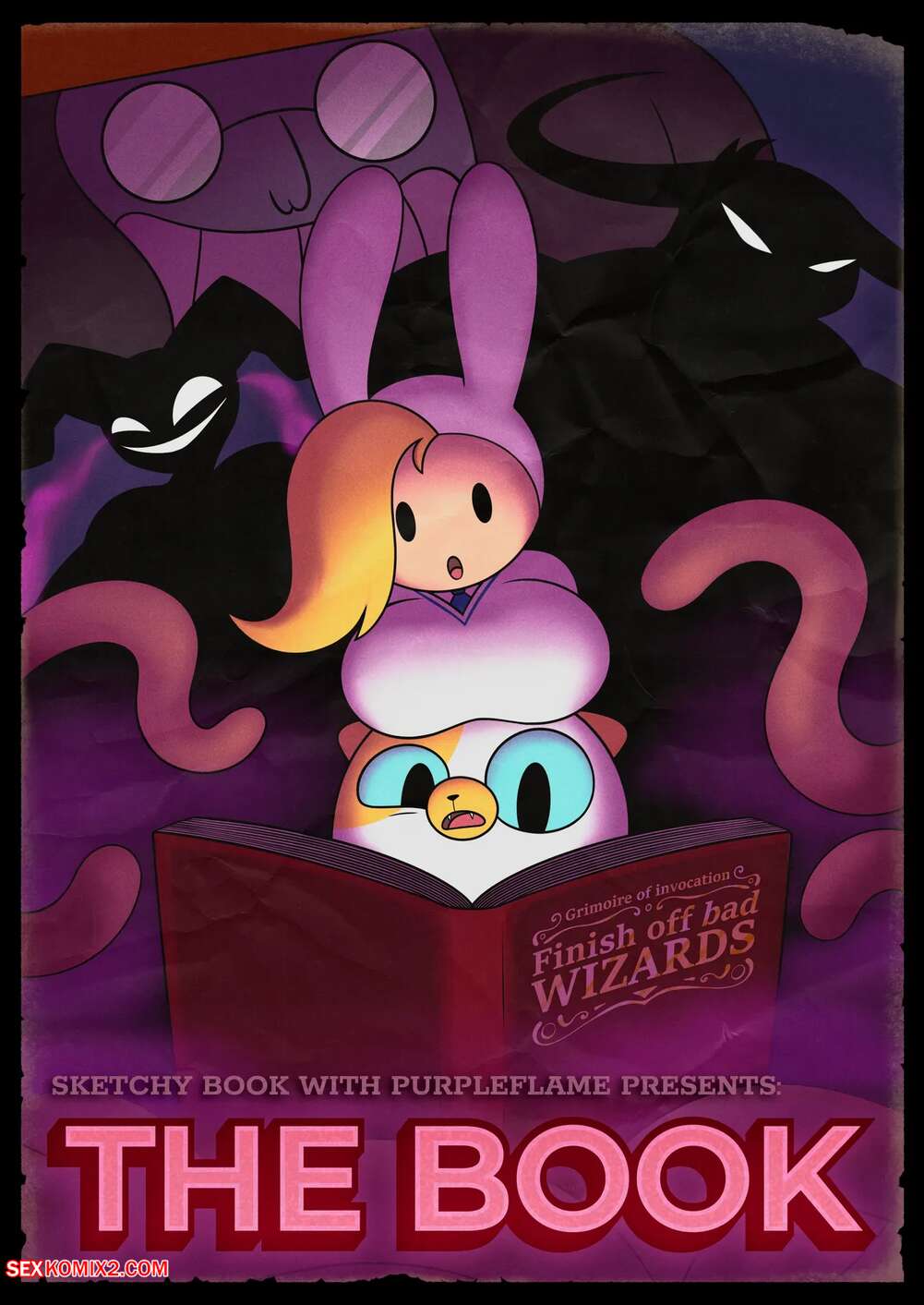 Porn comics THE BOOK. PurpleFlame