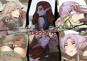 Porn comics The Case of an Elf Defeated by Goblins. ABBB