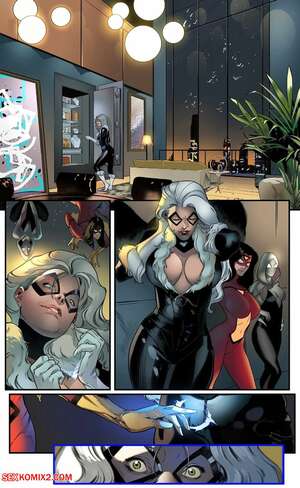 Porn comics The Cat and the Spiders. Chapter 1. SpiderMan. XGeek.