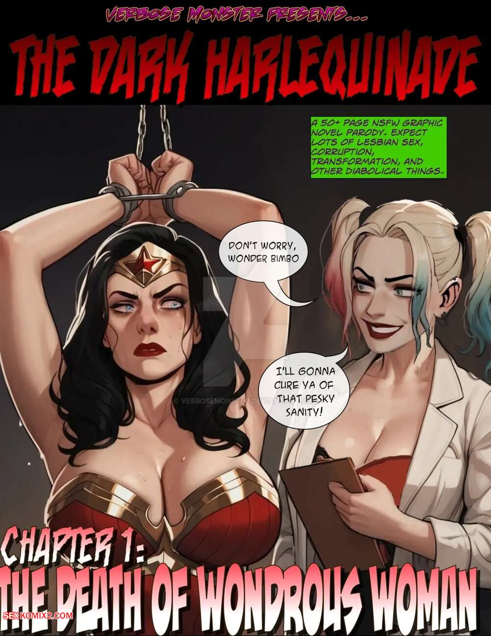 Porn comics The Dark Harlequinade. Chapter 1. VerboseMonster
