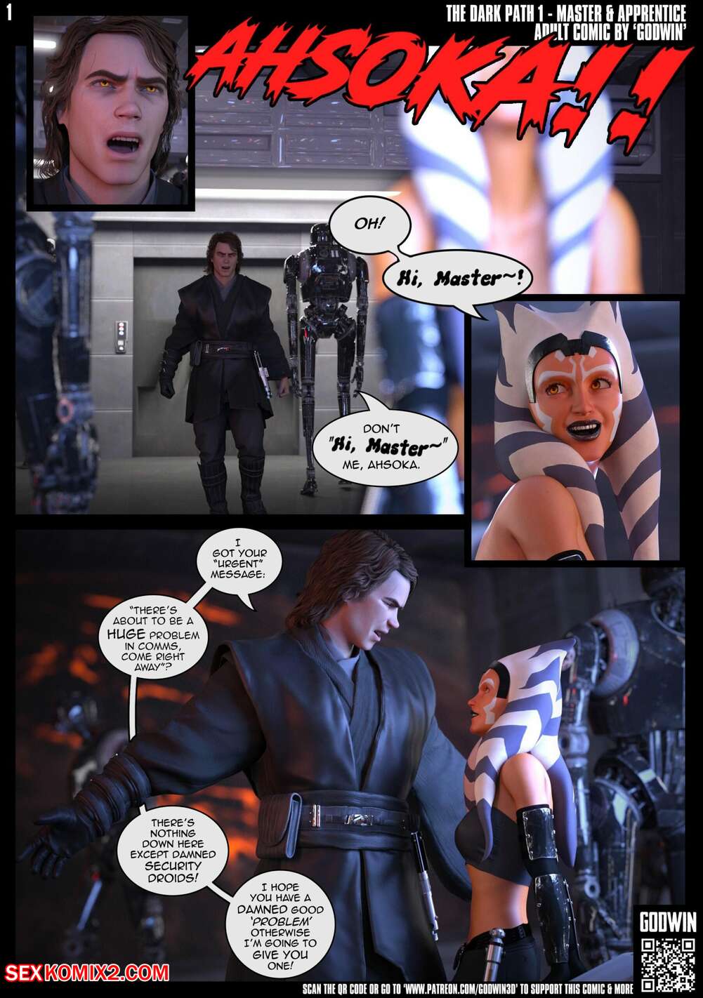 Porn comics The Dark Path. Godwin
