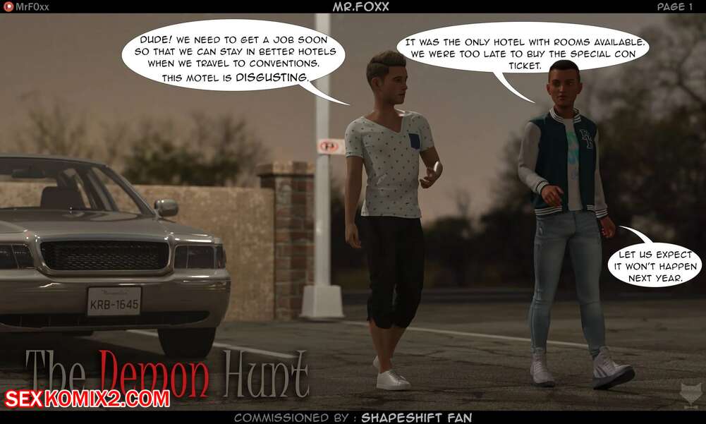 Porn comics The Demon Hunt. Chapter 1. Mr.FOXX.