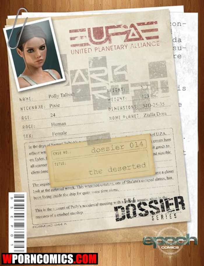 Porn comics The Dossier. Part 14. The Deserted.