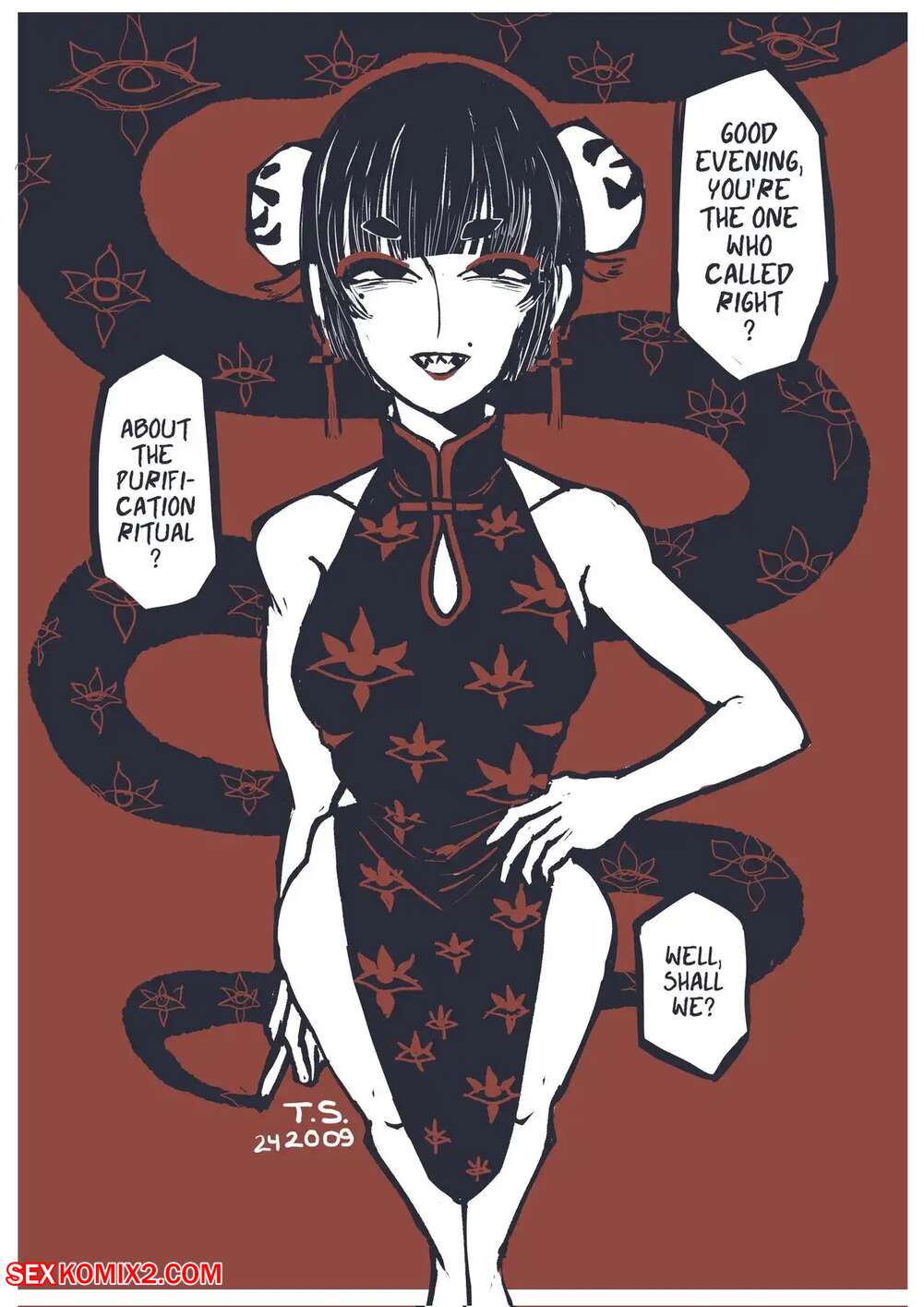 Porn comics The Erotic Exorcist. Tomboy sama