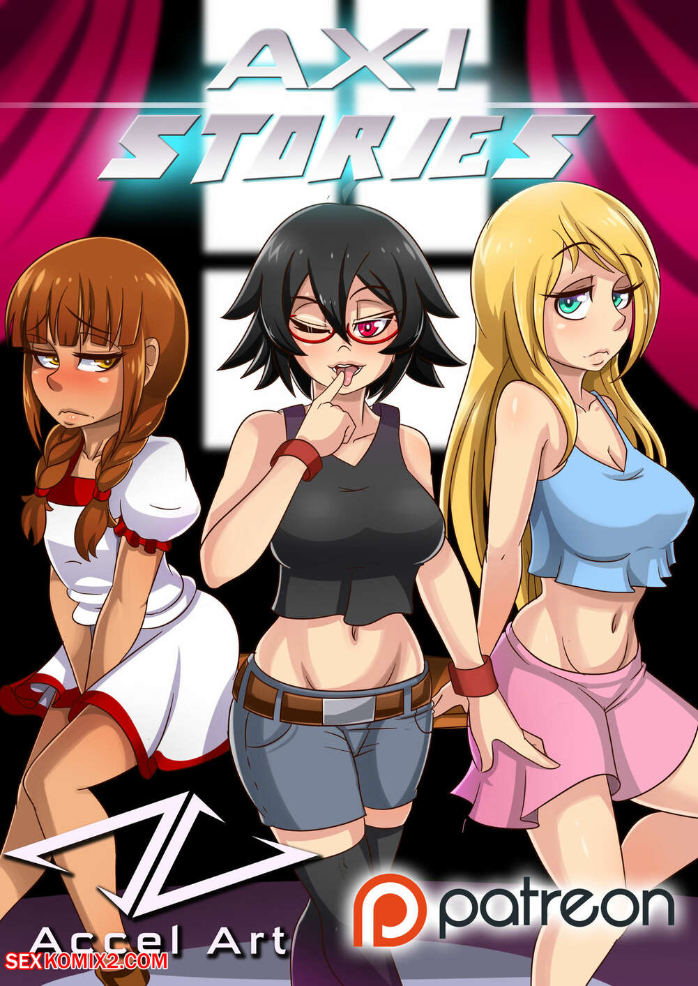 Porn comics The Exchange Student. Axi Stories.