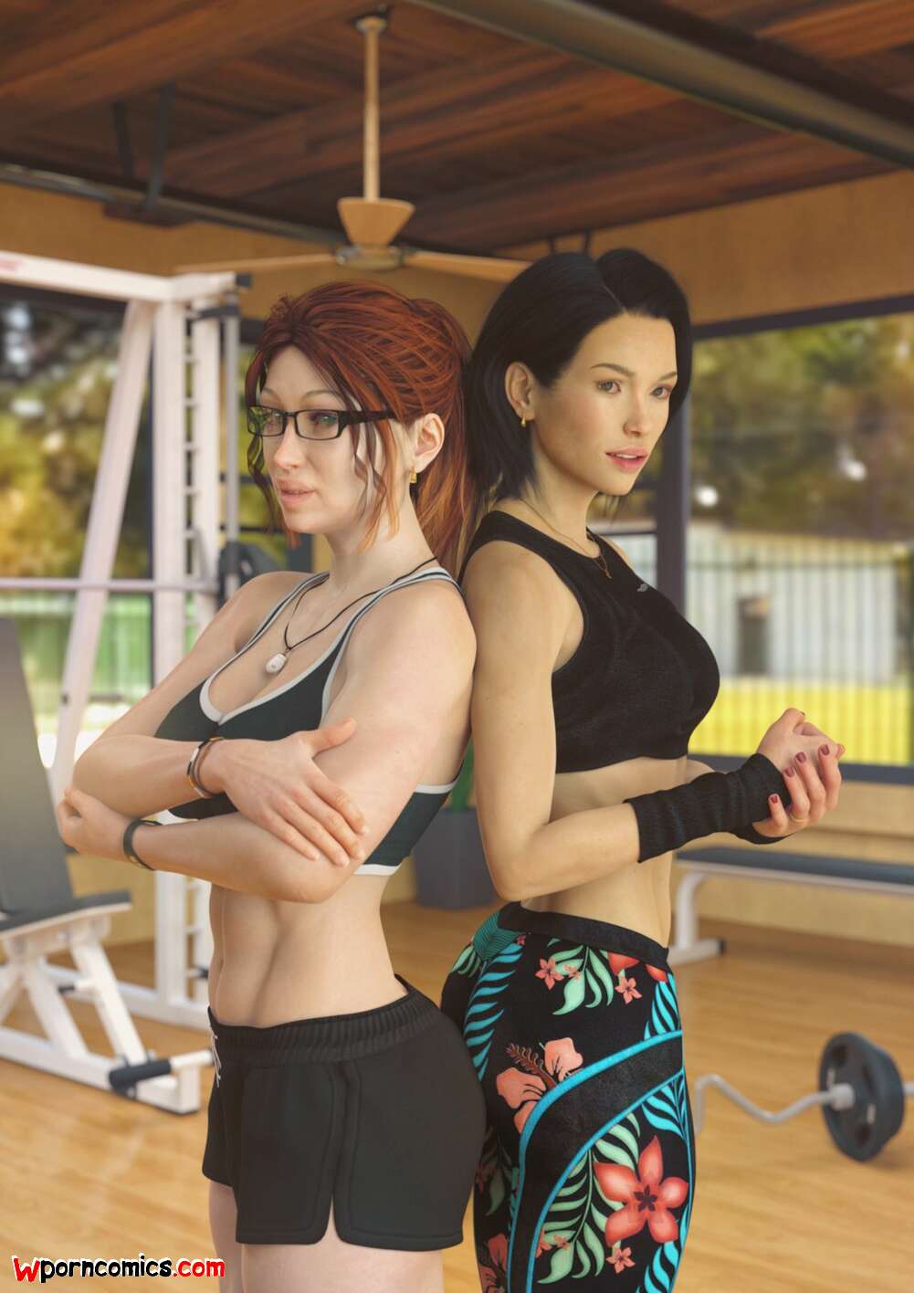 Porn comics The F Gym. Chapter 1. Lexx228.