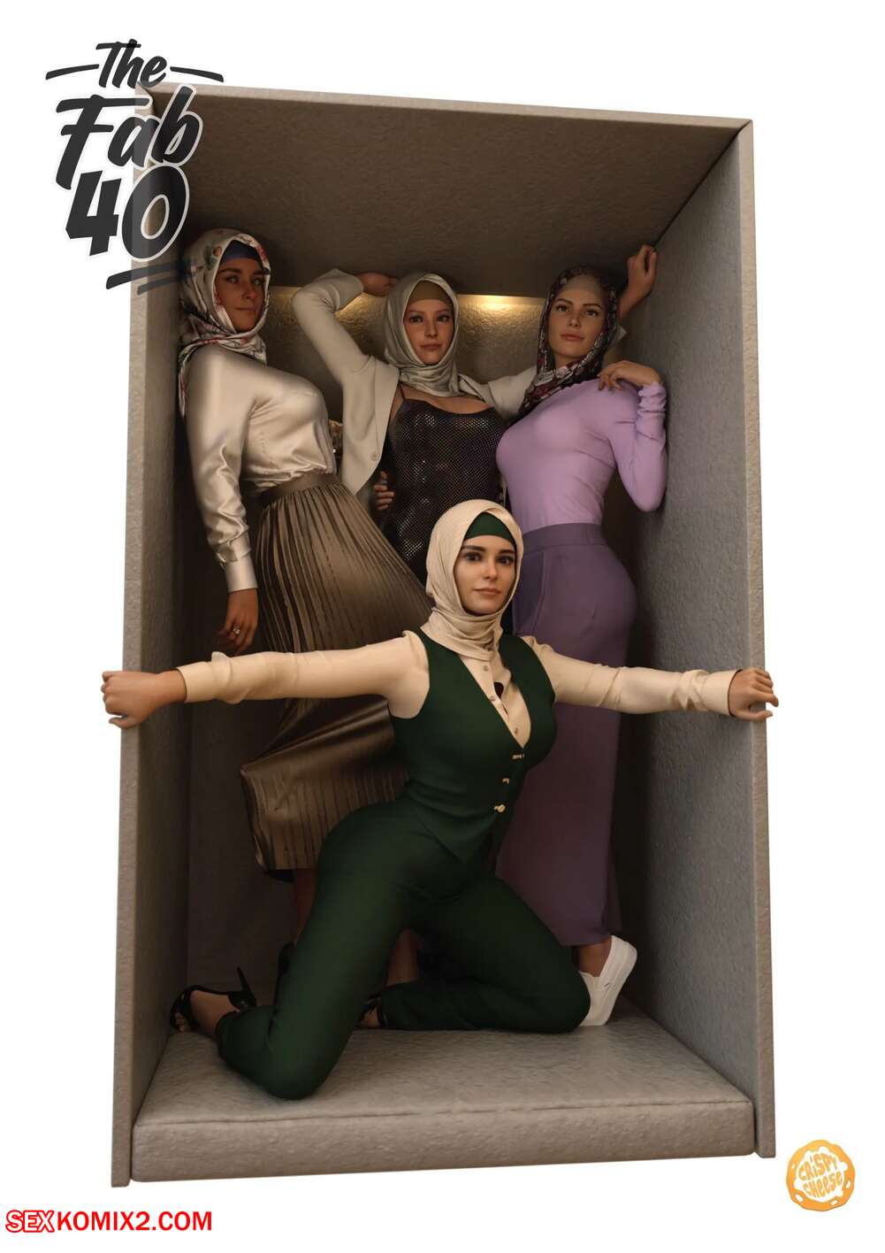 Porn comics The Fab 40. Crispy Cheese.