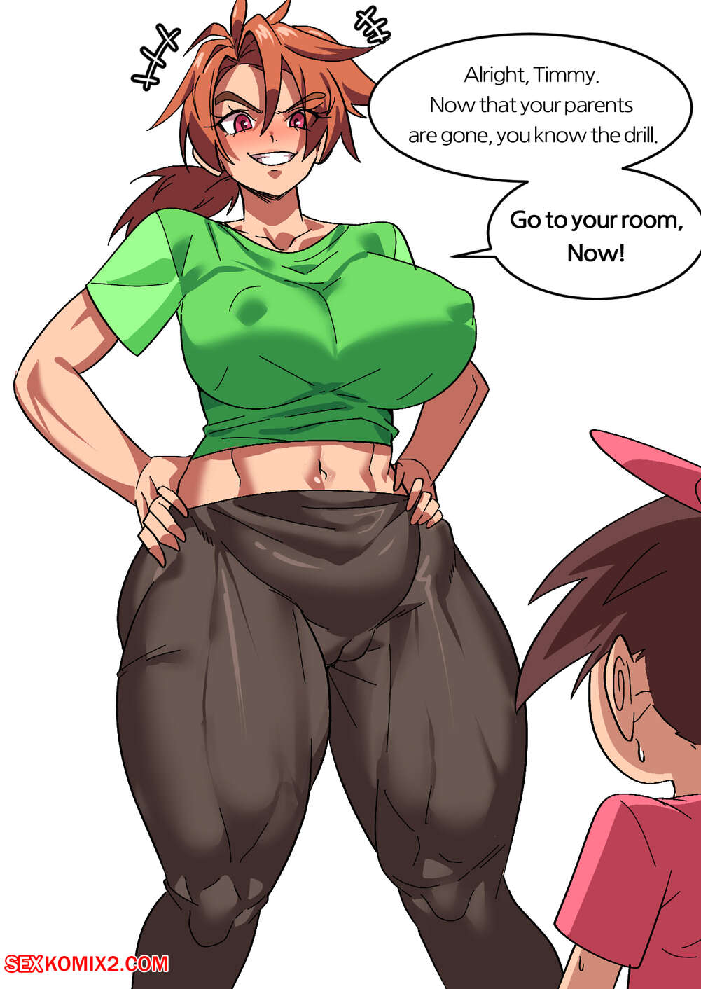 Porn comics The Fairly Oddparents. Punishment. GamJasssak.