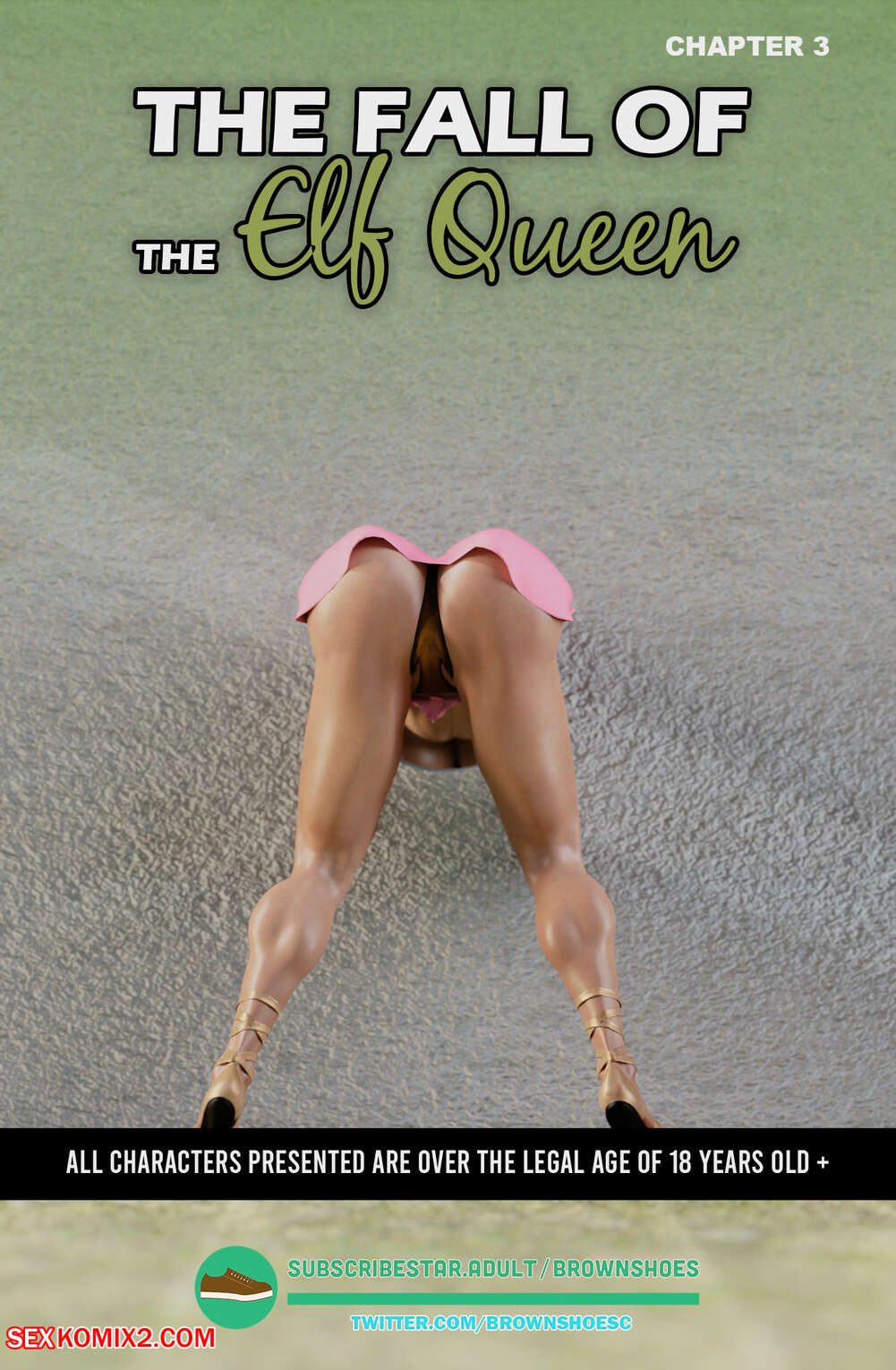 Porn comics The Fall Of The Elf Queen. Chapter 3. Brown Shoes