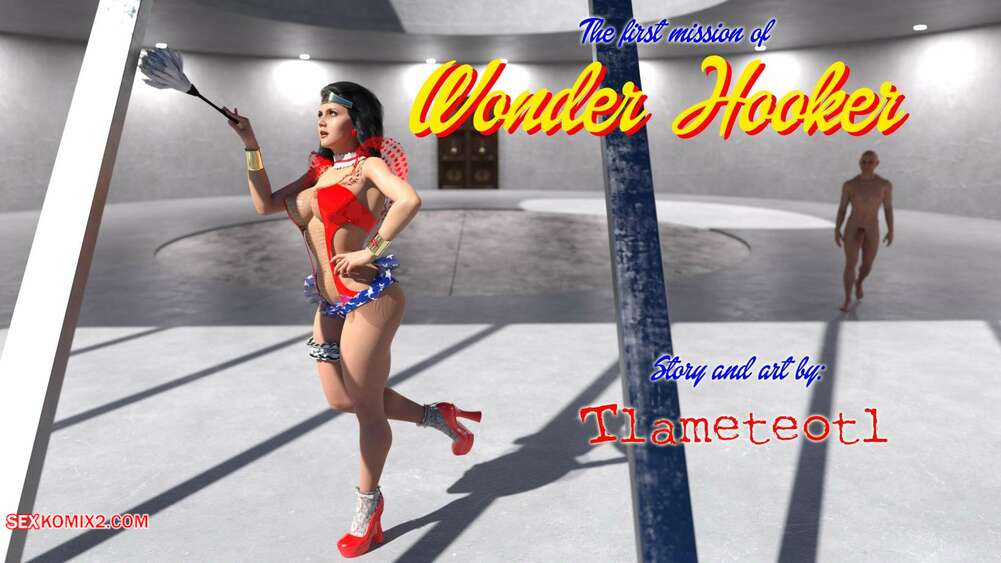 Porn comics The First Mission of Wonder Hooker. Tlameteotl