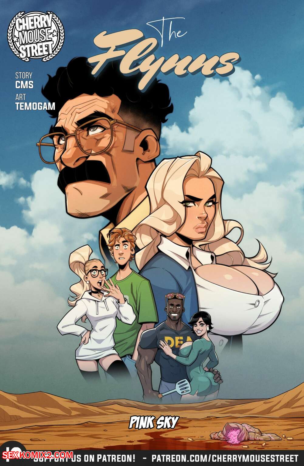 Porn comics The Flynns. Pink Sky. Cherry Mouse Street.