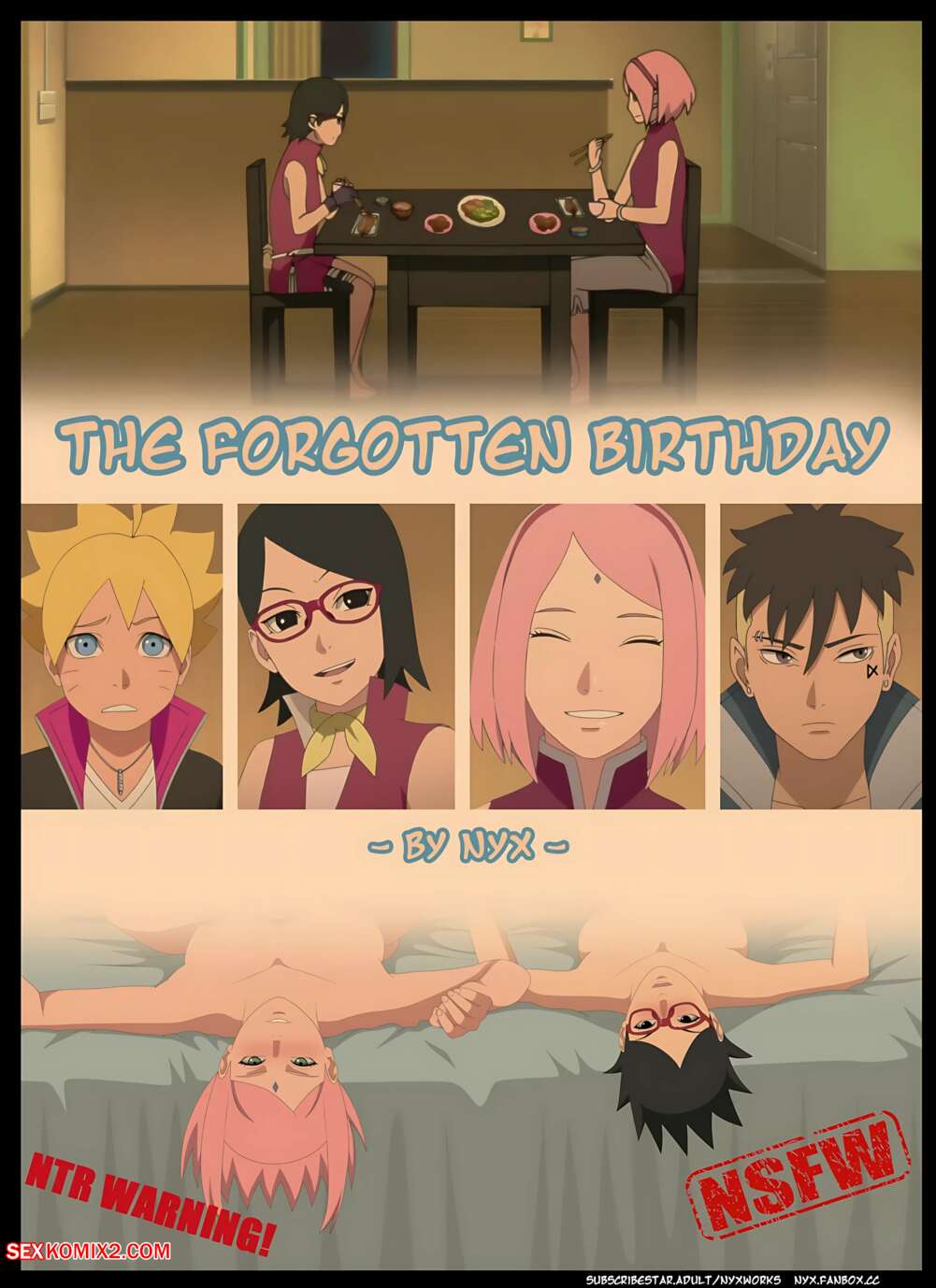 Porn comics The Forgotten Birthday. Nyx.